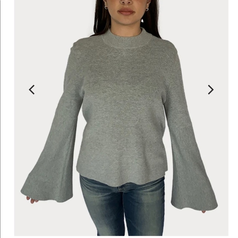 525 America knit mock neck sweater